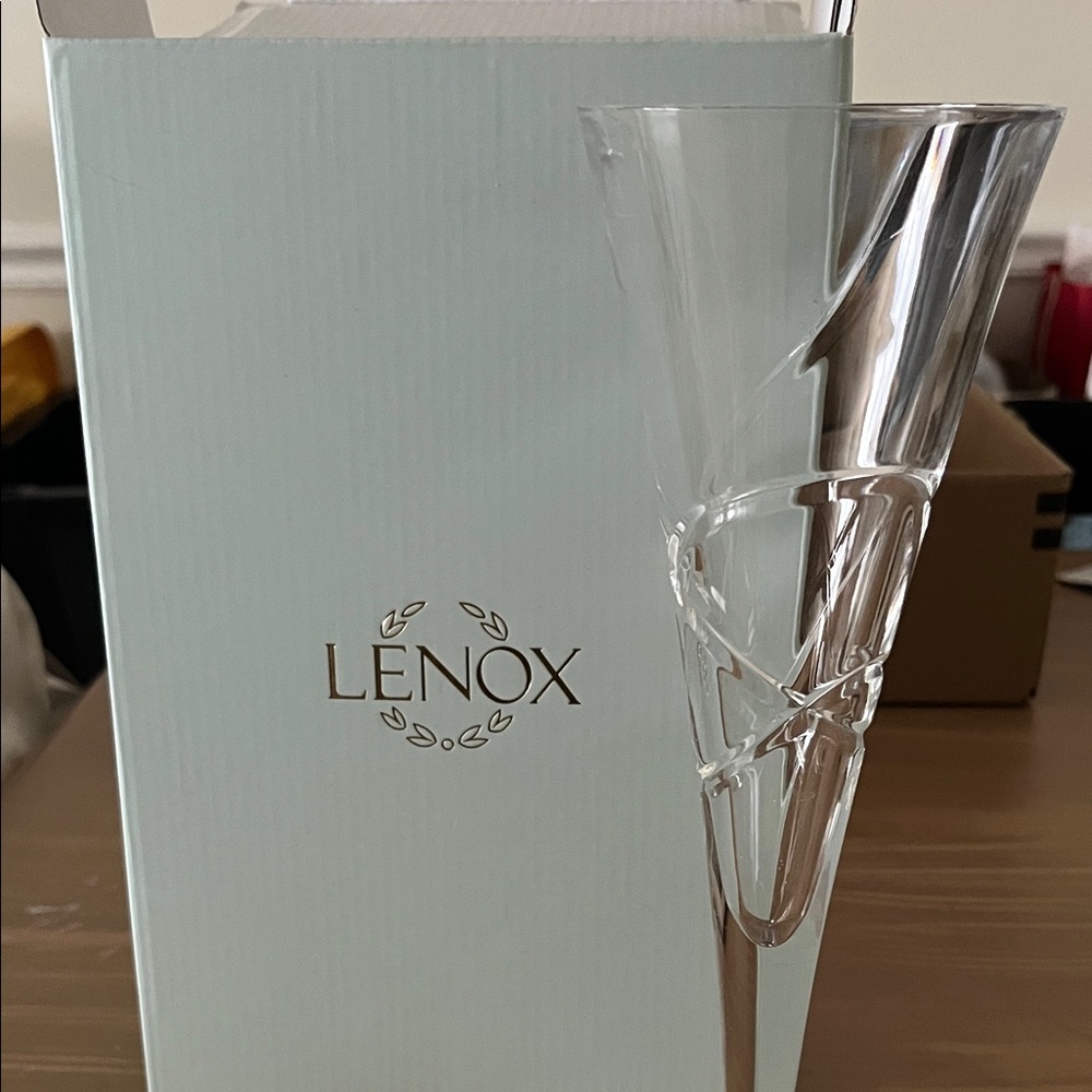 Lenox Adorn Toasting Champagne Flutes